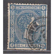 España Reinado Alfonso XII 1875 Edifil 164 usado Bonito