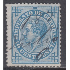 España Reinado Alfonso XII 1876 Edifil 184 usado Bonito