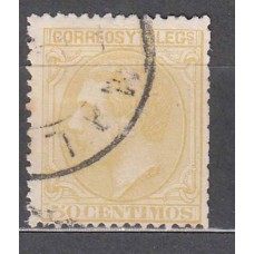 España Reinado Alfonso XII 1879 Edifil 206 usado Normal