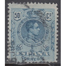 España Sueltos 1909 Edifil 277 usado Bonito