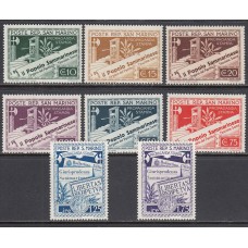 San Marino - Correo 1943 Yvert 224/31 ** Mnh  Falta  nº 232/3