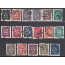 Portugal - Correo 1943 Yvert 628/44 Usados