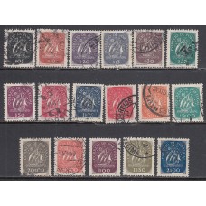 Portugal - Correo 1943 Yvert 628/44 Usados