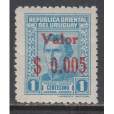 Uruguay - Correo 1943 Yvert 540 ** Mnh  Personaje
