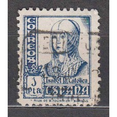 España Sueltos 1937 Edifil 828 usado Cid e Isabel