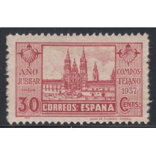 España Sueltos 1937 Edifil 834 ** Mnh Año Jubilar