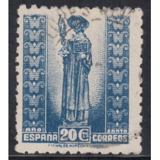 España Sueltos 1943 Edifil 961 usado Año Santo Compostelano