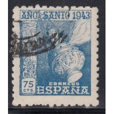 España Sueltos 1943 Edifil 963 usado Año Santo Compostelano