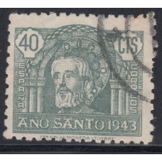 España Sueltos 1943 Edifil 965 usado Año Santo Compostelano