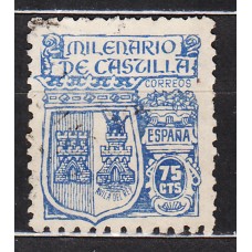 España Sueltos 1944 Edifil 976 usado Milenario de Castilla