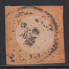 Peru - Correo 1871 Yvert 15 Usado con defecto