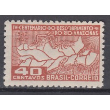 Brasil - Correo 1943 Yvert 405 ** Mnh  Río Amazonas