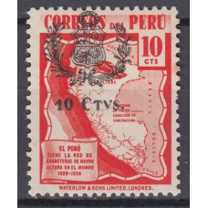 Peru - Correo 1943 Yvert 387 (*) Mng