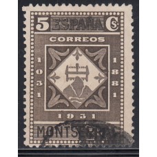 España Sueltos 1931 Edifil 638 usado - Montserrat