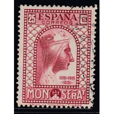 España Sueltos 1931 Edifil 642 usado Montserrat