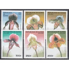 Guinea Republique - Correo Yvert 1099/104 ** Mnh Flores