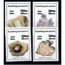 Azerbaijan - Correo Yvert 474/77 ** Mnh Minerales
