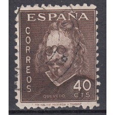 España Estado Español 1945 Edifil 989 usado Quevedo