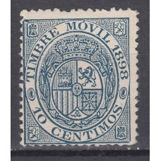 España Fiscales Postales 1882 Edifil 18 ** Mnh