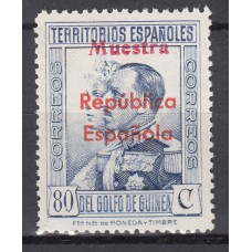 Guinea Sueltos 1932 Edifil 240M (*) Mnh  Sobrecarga Muestra