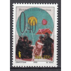 Herceg Bosna Correo Yvert 45 ** Mnh Navidad