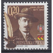 República Serbia (de Bosnia) - Correo Yvert 155 ** Mnh Personaje