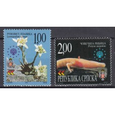 República Serbia (de Bosnia) - Correo Yvert 170/1 ** Mnh Protección de la Naturaleza