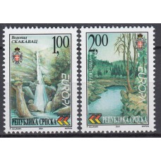 República Serbia (de Bosnia) - Correo Yvert 204/5 ** Mnh El Agua riqueza natural