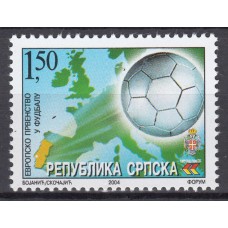 República Serbia (de Bosnia) - Correo Yvert 282 ** Mnh Deportes - Fútbol