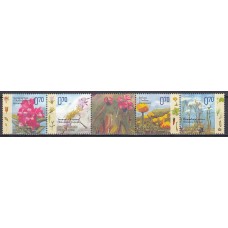 República Serbia (de Bosnia) - Correo Yvert 471/74 ** Mnh Flores