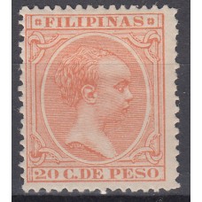 Filipinas Sueltos 1896 Edifil 128 * Mh