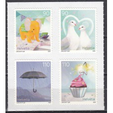 Suiza Correo 2022 Yvert 2672/75 ** Mnh Eventos Especiales