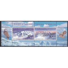 Tadjikistan - Hojas Yvert 52 ** Mnh Montañas - Aves