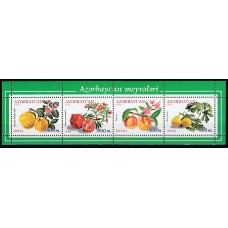 Azerbaijan - Correo Yvert 410/13 ** Mnh Frutos y Flores