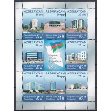 Azerbaijan - Correo Yvert 639/46 ** Mnh  Arqutectura
