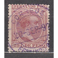 Fernando Poo Sueltos 1894 Edifil 22 Usado
