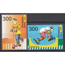 Bielorusia - Correo 2003 Yvert 449/50 ** Mnh Deportes