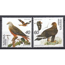 Armenia - Correo 1995 Yvert 216/17 ** Mnh Fauna - Aves Rapaces
