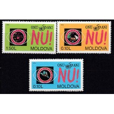 Moldavia - Correo Yvert 152/54 ** Mnh ONU