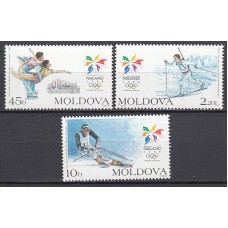 Moldavia - Correo Yvert 223/25 ** Mnh Juegos Olimpicos de Invierno en Nagano - Deportes