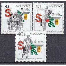 Moldavia - Correo Yvert 404/6 ** Mnh Deportes