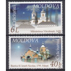 Moldavia - Correo Yvert 458/59 ** Mnh Navidad