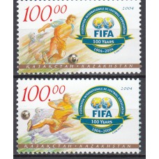 Kazakhstan - Correo Yvert 404/5 ** Mnh Deportes - Fútbol