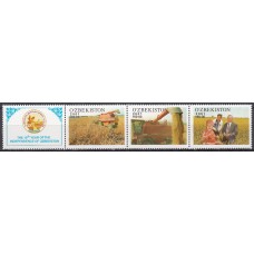 Uzbekistan - Correo Yvert 293/95 ** Mnh