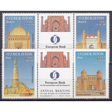 Uzbekistan - Correo Yvert 424/27 ** Mnh