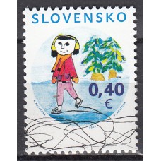 Eslovaquia Correo 2009 Yvert 542 ** Mnh Navidad