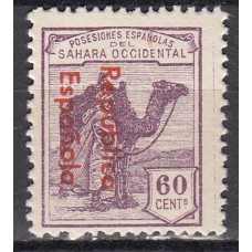 Sahara Variedades 1932 Edifil 44Ahcc ** Mnh Sobrecarga cambio de color