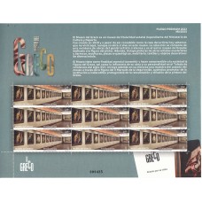 España II Centenario Correo 2022 Edifil (PREMIUM 116/8) ** Mnh  Museos