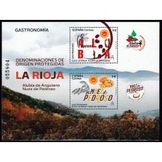 España II Centenario Correo 2022 Edifil 5556 ** Mnh  Gastronomía de la Rioja