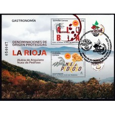 España II Centenario Correo 2022 Edifil 5556 Usado Gastronomía de la Rioja